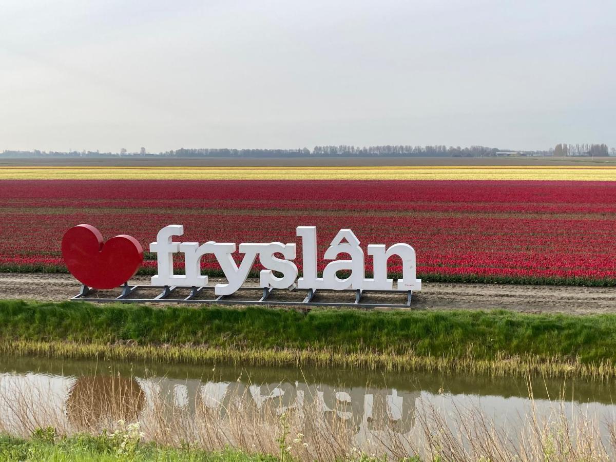 Vakantiehuis 't Laaisterplakky zonder drempels Villa Oude Bildtzijl Buitenkant foto